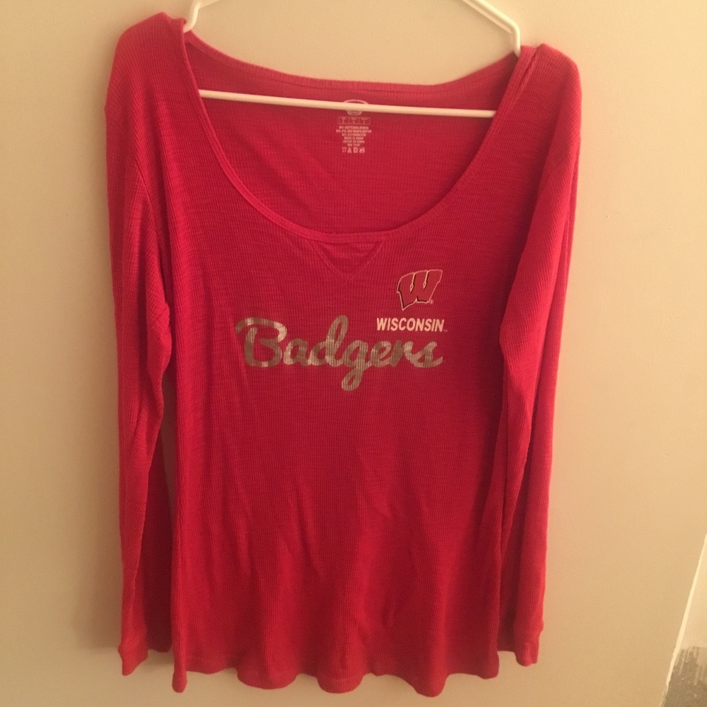 Wisconsin Badgers Long Sleeve Tshirt